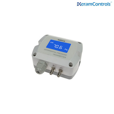 এয়ার HVAC সেন্সর ট্রান্সমিটার 100Pa থেকে 10000Pa 0-10V