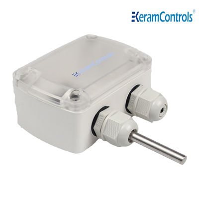 পিসি এবং ABS PT100 ক্লাস এ ওয়াল মাউন্ট করা তাপমাত্রা সেন্সর ট্রান্সমিটার