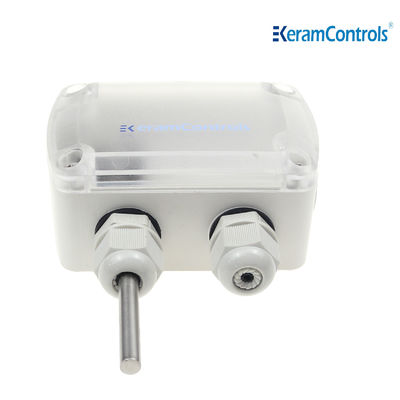 পিসি এবং ABS PT100 ক্লাস এ ওয়াল মাউন্ট করা তাপমাত্রা সেন্সর ট্রান্সমিটার