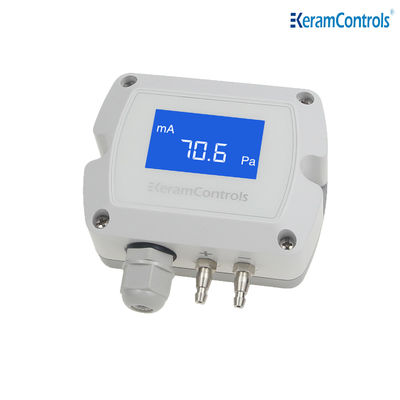 KDP210 RS485 LCD ডিসপ্লে ডিফারেনশিয়াল প্রেসার ট্রান্সমিটার পরিষ্কার ঘরের জন্য