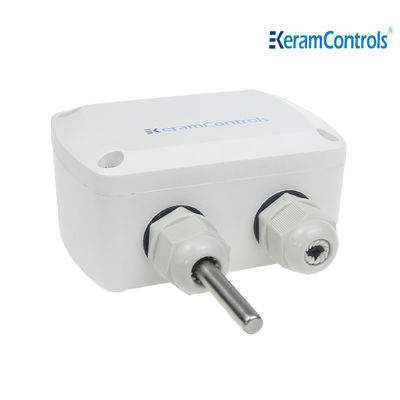 PT1000 টেম্পারেচার সেন্সর টেম্পারেচার গেজ সহ 2 ওয়্যার PC ABS হাউজিং