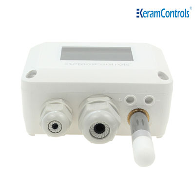 এয়ার ডাক্ট মাউন্টেড সেন্সর ট্রান্সমিটার টেম্প আর্দ্রতা RS485 IP65