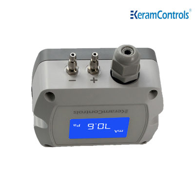 IP65 ডিফারেনশিয়াল প্রেসার ট্রান্সমিটার 100Pa 10000Pa