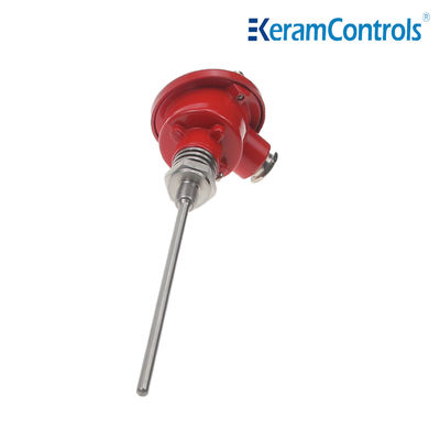 জল বা তেলের জন্য IP65 তাপমাত্রা ট্রান্সমিটার 0-10V আউটপুট