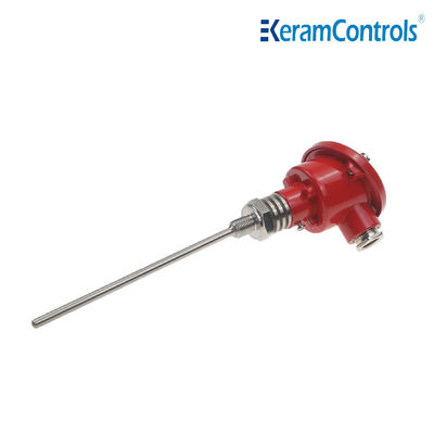 জল বা তেলের জন্য IP65 তাপমাত্রা ট্রান্সমিটার 0-10V আউটপুট