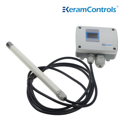 HVAC এর জন্য 0-90RH এয়ার ভেলোসিটি ট্রান্সমিটার