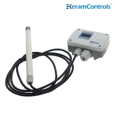 HVAC এর জন্য 0-90RH এয়ার ভেলোসিটি ট্রান্সমিটার