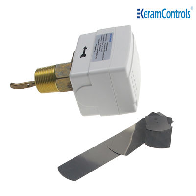 গরম শীতাতপ নিয়ন্ত্রণের জন্য OEM IP65 ব্রাস লিকুইড ফ্লো সুইচ 24V 15A