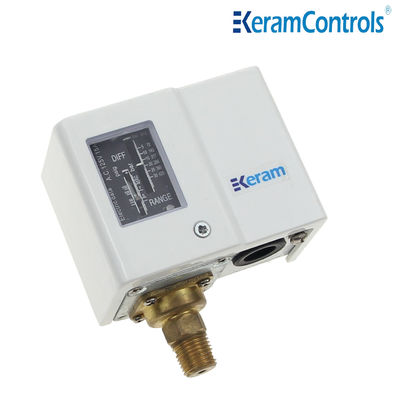 সাদা 250V 10A সামঞ্জস্যযোগ্য চাপ সুইচ 72A