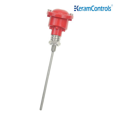 জল বা তেলের জন্য 0-10V IP65 তাপমাত্রা সেন্সর ট্রান্সমিটার PT100 PT500 PT1000