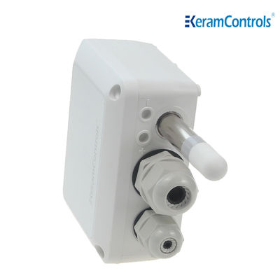 HVAC সিস্টেমের জন্য ডুয়াল কেবল ইন্টারফেস তাপমাত্রা এবং আর্দ্রতা ট্রান্সমিটার