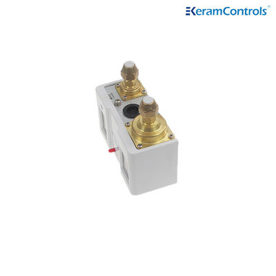 ব্রাস সংযোগ ডুয়াল Hvac চাপ সুইচ CE প্রত্যয়িত