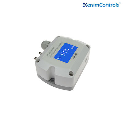 এয়ার HVAC সেন্সর ট্রান্সমিটার 100Pa থেকে 10000Pa 0-10V