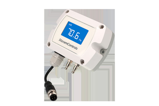 KDP210AC 0-10V এলসিডি ডিসপ্লে HVC ডিফারেনশিয়াল চাপ ট্রান্সমিটার HVAC সিস্টেমের জন্য