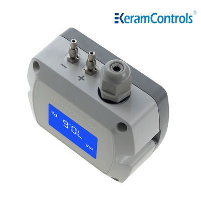 ডিজিটাল ডিফারেনশিয়াল প্রেসার সেন্সর HVAC RS485 1000Pa 0.01 বার