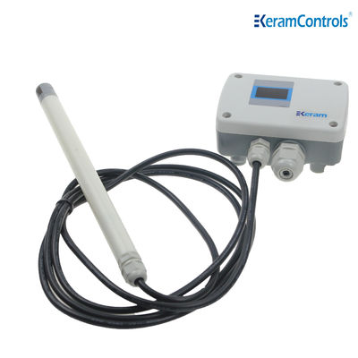 HVAC এর জন্য 0-90RH এয়ার ভেলোসিটি ট্রান্সমিটার