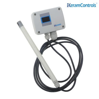 ABS IP65 এয়ার RS485 বেগ ট্রান্সমিটার উচ্চ তাপমাত্রা প্রতিরোধী
