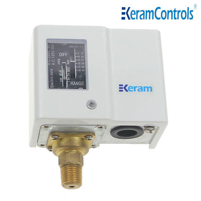 সাদা 250V 10A সামঞ্জস্যযোগ্য চাপ সুইচ 72A
