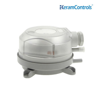 HVAC সামঞ্জস্যযোগ্য 20-200Pa এয়ার প্রেসার সুইচ