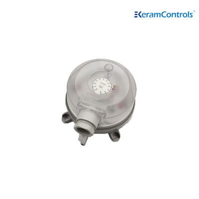 এয়ার কন্ডিশনার জন্য IP54 30-300Pa এয়ার ডিফারেন্সিয়াল প্রেসার সুইচ