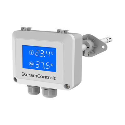 IP65 সুরক্ষা তাপমাত্রা আর্দ্রতা ট্রান্সমিটার -35- 70C অপারেশন 0...100%RH অপারেটিং আর্দ্রতা