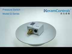 ফ্লোরিনেটেড রেফ্রিজারেন্টের জন্য SPDT সামঞ্জস্যযোগ্য চাপ সুইচ