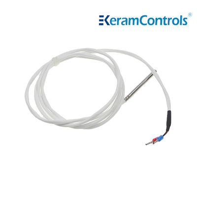 PTFE PT100 PT1000 জলরোধী তাপমাত্রা সেন্সর 2 তারের
