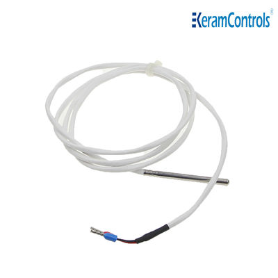 PTFE PT100 PT1000 জলরোধী তাপমাত্রা সেন্সর 2 তারের