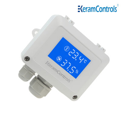 0-100% আরএইচ তাপমাত্রা আর্দ্রতা ট্রান্সমিটার এইচভিএসি সিস্টেম ডিজিটাল তাপমাত্রা সেন্সর